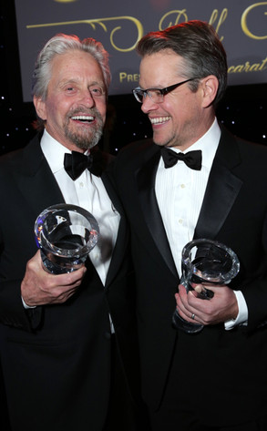Michael Douglas, Matt Damon Michael Douglas, Matt Damon